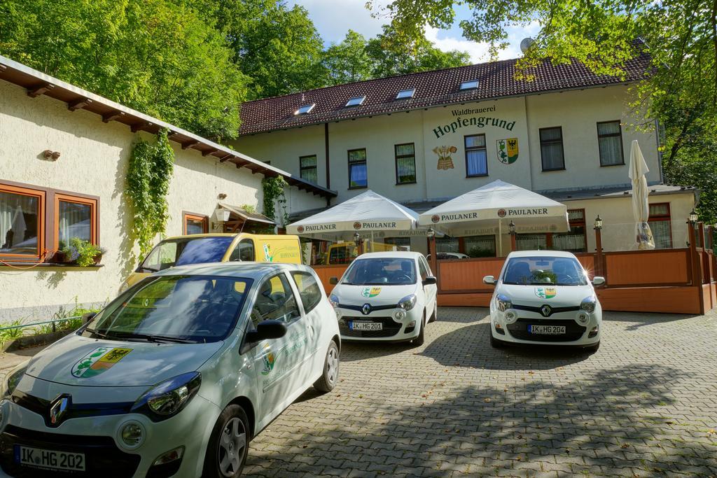 Hotel Hopfengrund à Arnstadt Extérieur photo